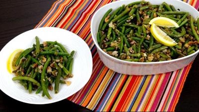 طريقة عمل يخنة الفاصوليا الخضراء |فيديو