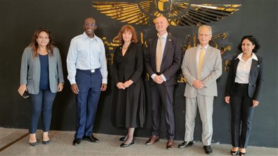 مساعد سكرتير عام حلف شمال الأطلنطى للشئون السياسية والأمنية تزور متحف الحضارة