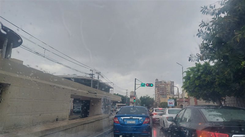 سقوط أمطار على محافظة