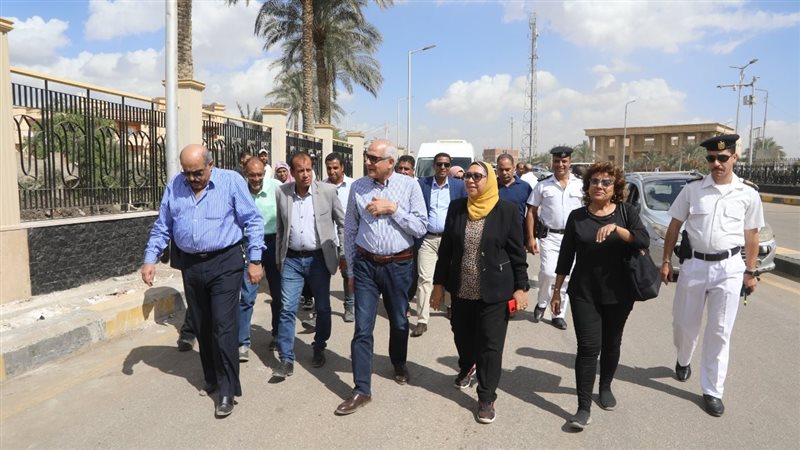 محافظ الجيزة يتفقد