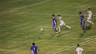 الزمالك يتعادل سلبيا أمام سموحة بالشوط الأول بالدوري |صور