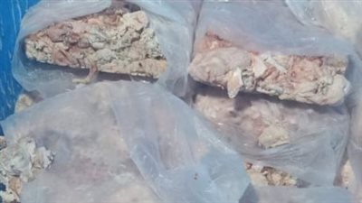 ضبط 15 طن دهون وكبدة فاسدة في حملة ببولاق الدكرور