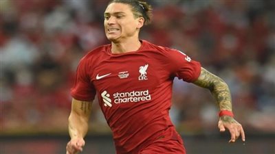 نونيز يحرز هدف ليفربول الأول في شباك وست هام 