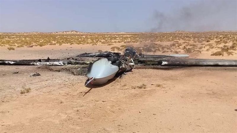  تدمير طائرة مسيرة
