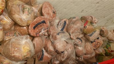 ضبط 14 طن لحوم فاسدة في الجيزة | صور