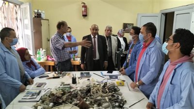 القوى العاملة تنظم زيارة ميدانية لمراكز التدريب المهني بالإسكندرية