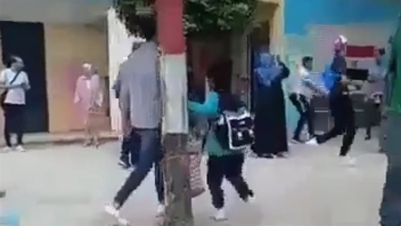 مشاجرة بين طلاب شبرا