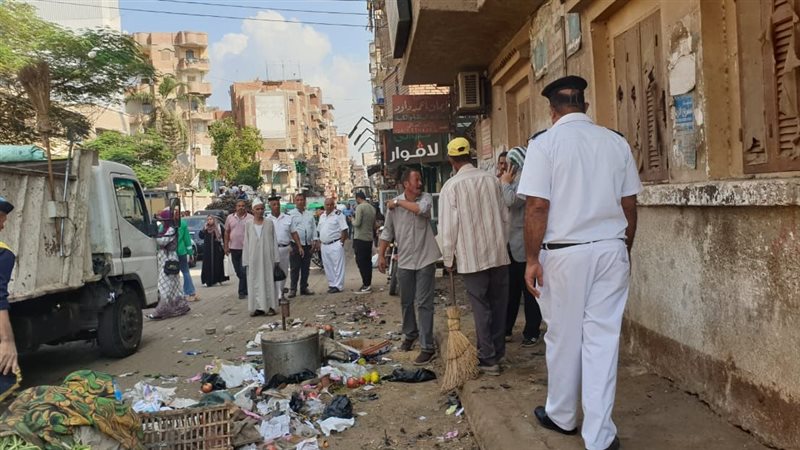 حملة إشغالات مكبرة