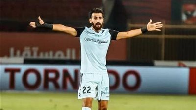 الدوري المصري، مهند لاشين أفضل لاعب بمباراة بيراميدز وفيوتشر