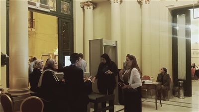 توافد أهالي الإسكندرية على مهرجان الموسيقى العربية