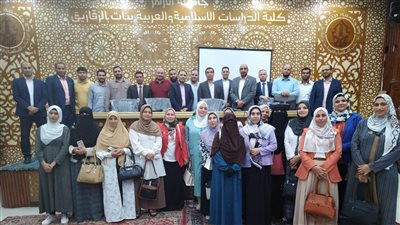 مركز القياس والتقويم بجامعة الأزهر ينظم ورشة تدريب بكلية الدراسات