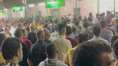 أهالي الباجور يشيعون جثمان شاب لقي مصرعه أسفل عجلات قطار بالمنوفية