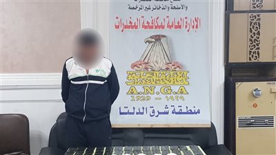 ضبط زعيم تشكيل عصابى بالدقهلية تخصص فى الإتجار بالمواد المخدرة