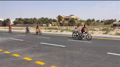 ماراثون رياضي احتفالا بمرور 50 عامًا على تأسيس العلاقات المصرية الإماراتية بجنوب سيناء | صور 