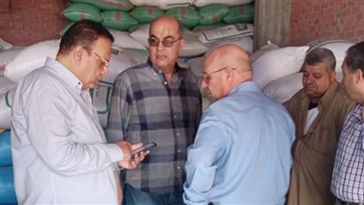 وكيل وزارة التموين بالدقهلية يتفقد أعمال توريد أرز الشعير | صور 