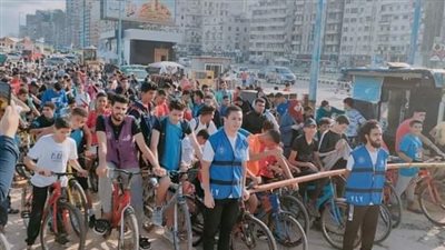 ماراثون على كورنيش البحر في الإسكندرية للاحتفال بذكرى انتصار أكتوبر 