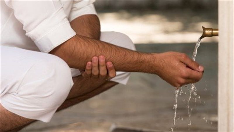 الوضوء قبل النوم