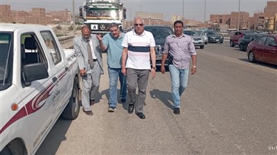 محافظ الجيزة يتفقد الأعمال الإنشائية لمحور عمرو بن العاص بالهرم والطالبية| صور