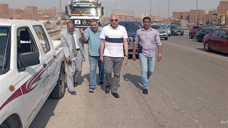محافظ يتفقد الأعمال