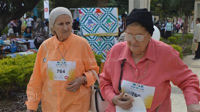 حضور كبار الشخصيات الإعلامية في أول رالي لكبار السن بمصر | فيديو 