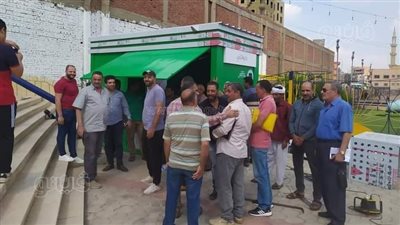 مكتب بريد لخدمة أعضاء نادي السنطة الرياضى بالغربية | صور