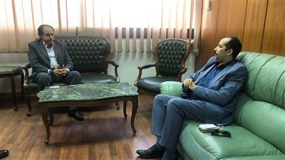 أمين عام البيطريين يبحث مع رئيس المنشآت السياحية سبل التعاون المشترك 