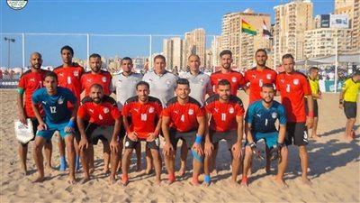 مسحة كورونا لمنتخب الشاطئية قبل مواجهة المغرب في نصف نهائي أمم أفريقيا