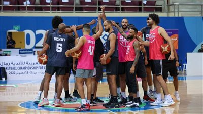 رجال سلة الأهلى يفوز على سموحة بالدورى