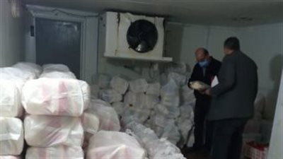 ضبط 8 أطنان سكر مدعم في مخزن غير مرخص بالحوامدية