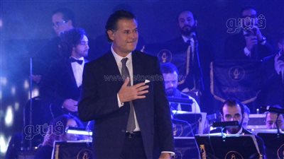 راغب علامة من مهرجان الموسيقى: إيه أحسن من دار الأوبرا مع هذا الجمهور الرائع | صور