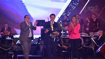 دار الأوبرا تكرم راغب علامة خلال حفله بمهرجان الموسيقى العربية | صور