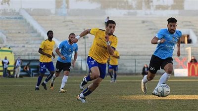 غزل المحلة يتقدم على الإسماعيلي بهدف فى الشوط الأول