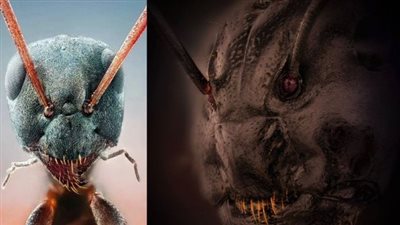 نملة ترعب الجميع.. صورة مقربة تثير الدهشة