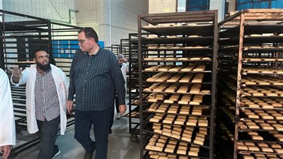 مستشار وزير الزراعة يتفقد مصنعي السلام وشلقان للتغذية المدرسية