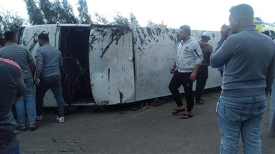 ارتفاع عدد ضحايا أتوبيس المدارس في الدقهلية إلى وفاة تلميذة وإصابة 6 آخرين 