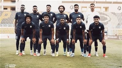 إنبي يكتفي بثلاثية نظيفة في شباك البنك الأهلي بالشوط الأول 