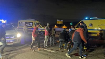 ارتفاع ضحايا حادث الطريق الدولي في الدقهلية لـ7 وفيات و10 مصابين