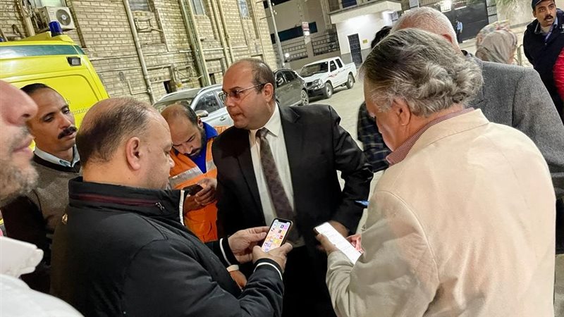 جانب من التعامل مع
