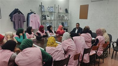 زيارة ميدانية وعقود عمل للمتدربين.. وندوة توعوية بقانون العمل ببنى سويف