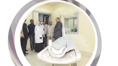 محافظ أسيوط يتفقد مبنى الأشعة المقطعية بمستشفى الصدر بتكلفة 25 مليون جنيه