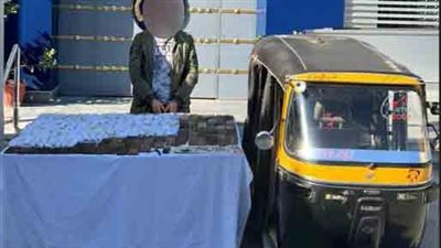 ضبط عنصر إجرامي بحوزته 175 طربة لمخدر الحشيش 