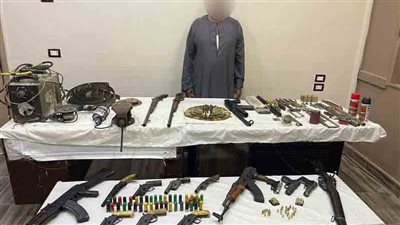 ضبط ورشة لتصنيع الأسلحة النارية في أسيوط 