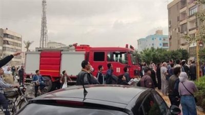 إخماد حريق نشب داخل فيلا في حدائق الأهرام