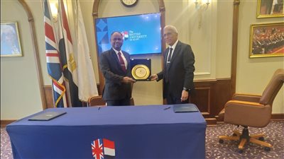 المركز القومى للبحوث يوقع بروتوكول تعاون مع الجامعة البريطانية بمصر
