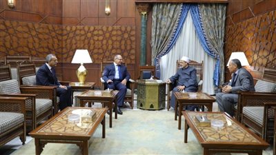 شيخ الأزهر يستعرض مع سفيري مصر بتنزانيا والسنغال سبل نهوض القارة الأفريقية