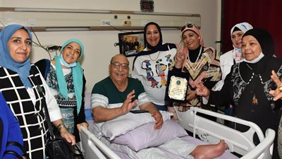 القوات المسلحة تنظم زيارة لوفد جمعية زوجات ضباط الشرطة وأسرهم للمجمع الطبي بالمعادي 