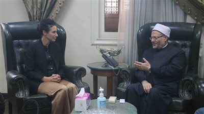 مفتي الجمهورية يستقبل سفيرة قبرص في القاهرة لتعزيز التعاون المشترك 