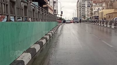 غيوم وأمطار رعدية غزيرة بالإسماعيلية | صور