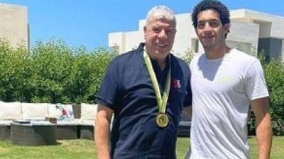 ربنا يخليك لينا يا حاج.. رسالة مصطفي شوبير لوالده بعد تعرضه لوعكة صحية