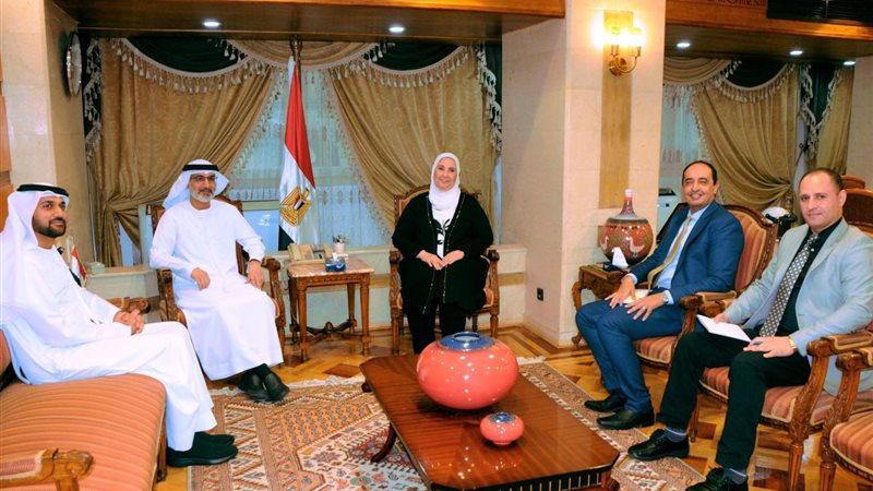 اجتماع وزيرة التضامن